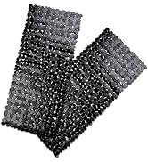 SONGZIMING Bathtub Mat Non Slip 2 Pack, 35 x 16 Inches Pebble Shower Mat with Suction Cups and Dr...