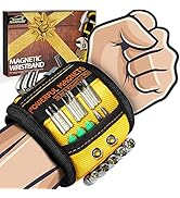 HANPURE Tool Gifts for Men Stocking Stuffers - Magnetic Wristband for Holding Screws, Wrist Magne...