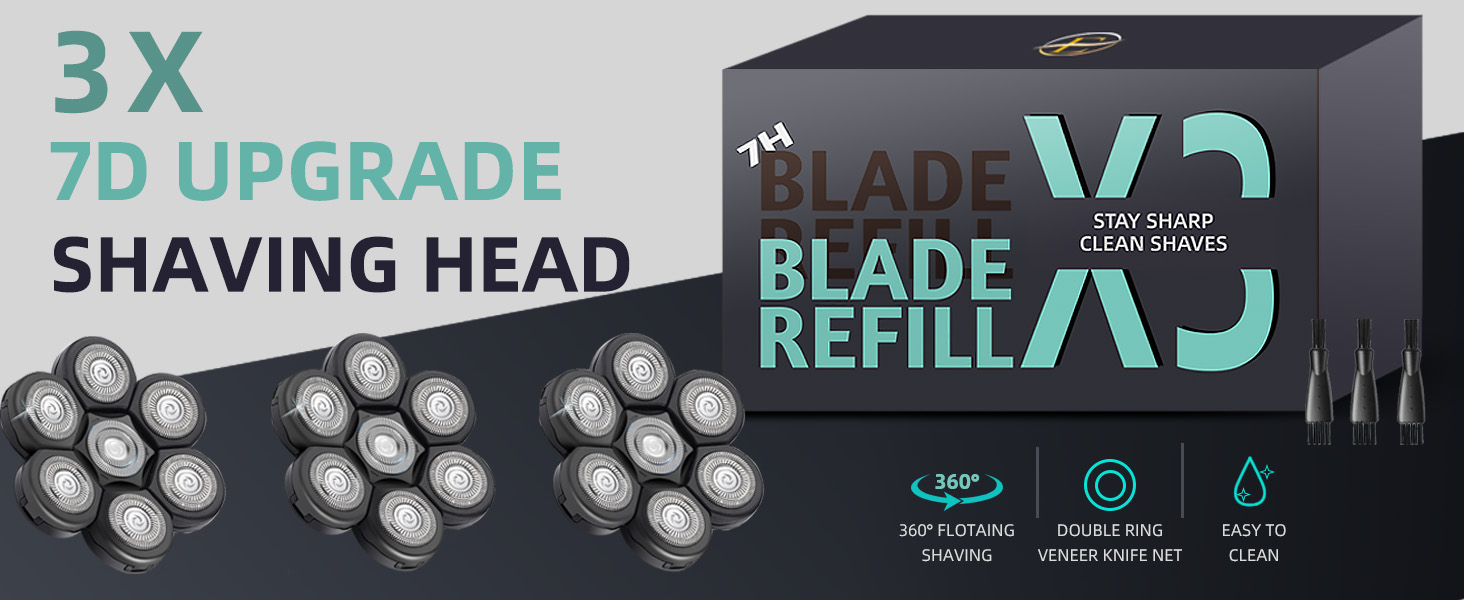 Blades for Head Shaver