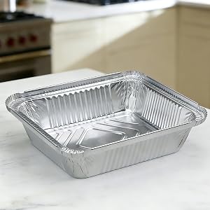 Aluminum Pans with Lids