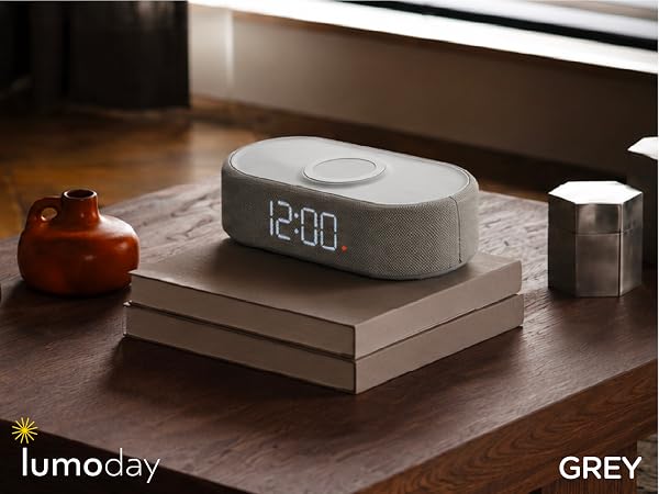 wireless charging clock