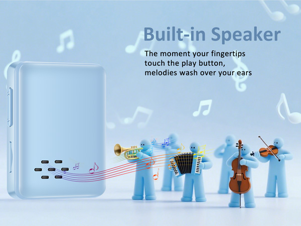 mp3 player with speaker