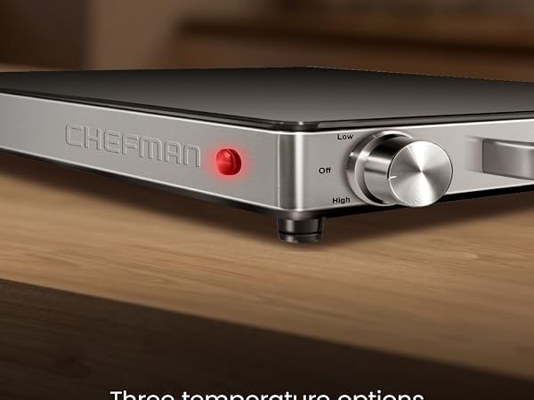 Three Temperature options
