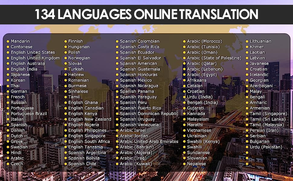 Translator Scanning Pen