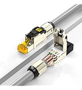 WANJEED Cat6a Patch Cables 1.6ft, Cat6 Ethernet Patch Cable Pure Copper, Flexible Cat 6 Patch Cab...