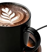 MQFORU Retro Coffee Mug Warmer, 36W Fast Heating with 9 Temp Settings &amp; 0.5-9H Timer, Auto Shut-O...