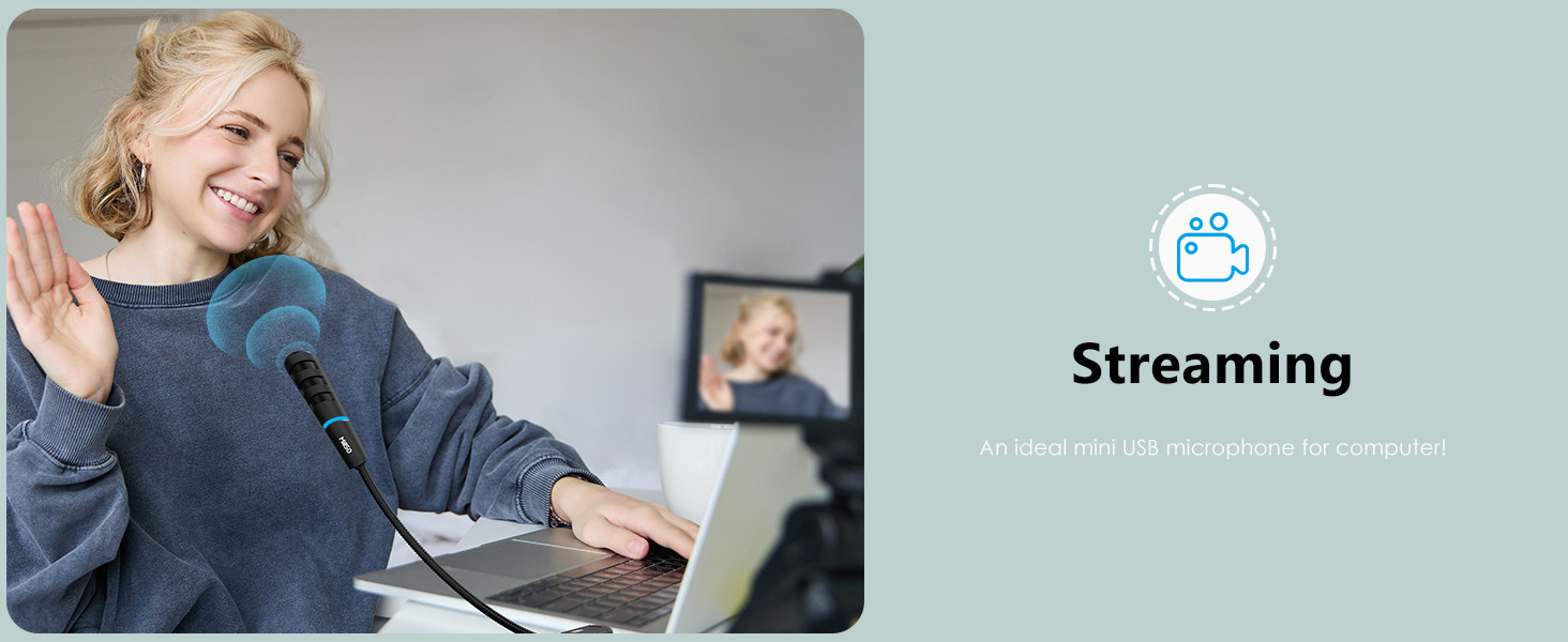 MillSO usb microphone for laptop