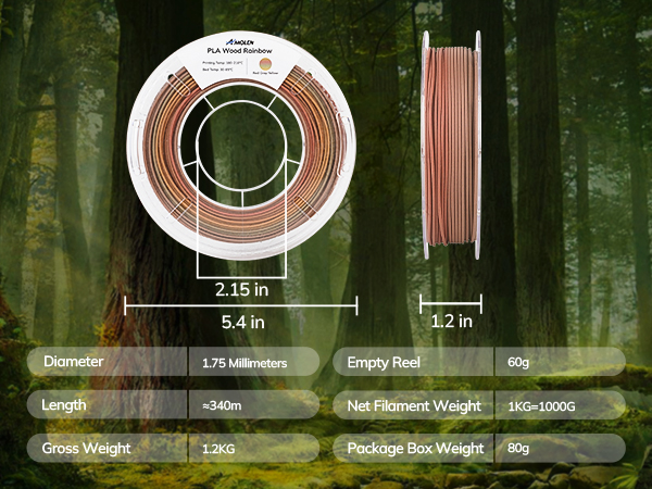 Wood Rainbow