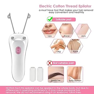 Facial Body Hair Removal Device