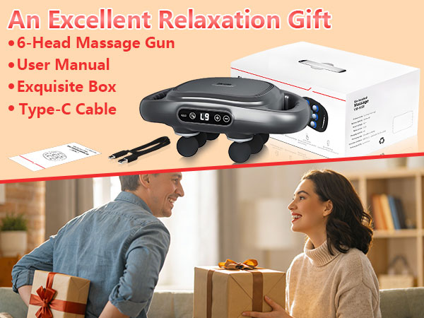 Deep tissue massage gun