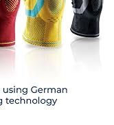 LP 170XT Compression Knee Sleeve with Silicone Pad &amp; Bilateral Stays – Breathable Knee Support fo...