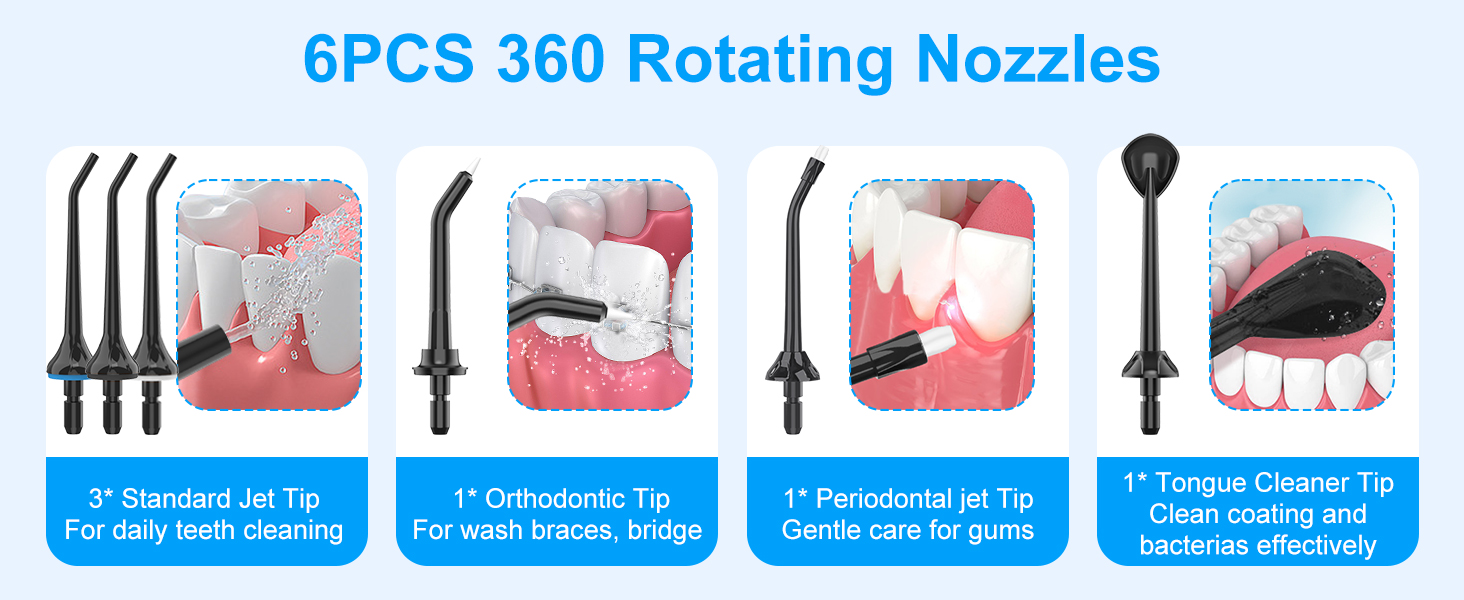 Cordless Water Dental Flosser