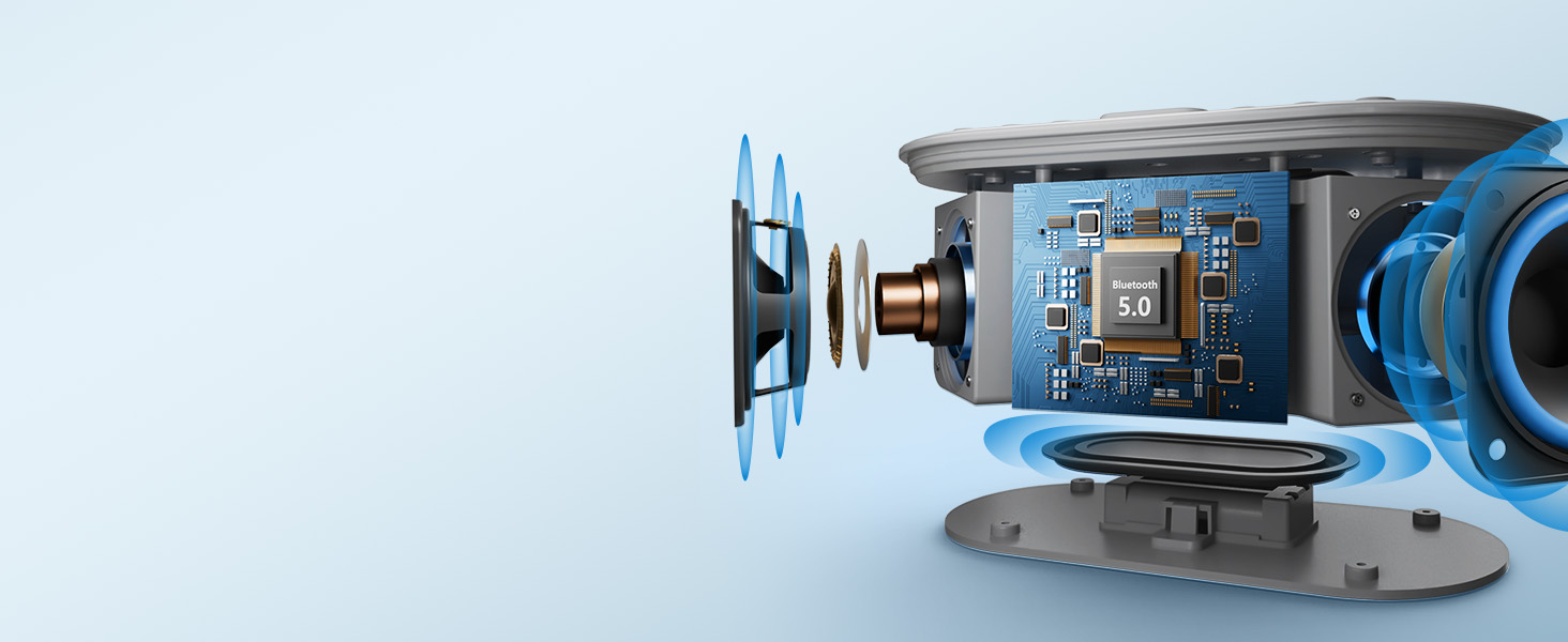 clock with wireless charger