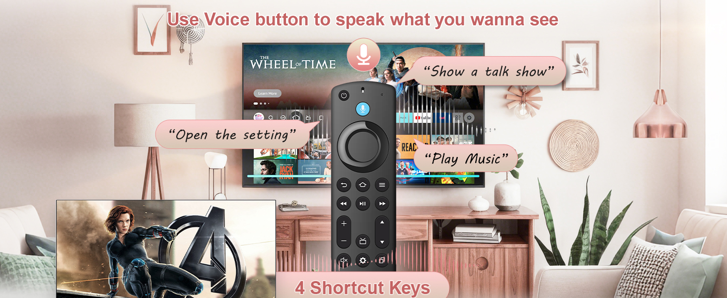 Remote for TV Stick HD