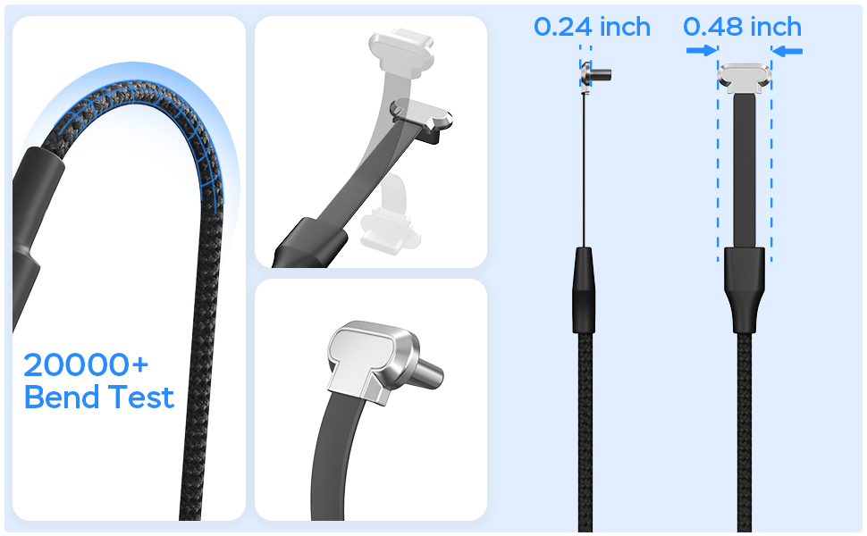usb c cable Non-detachable 05