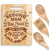 Riveira Gifts For Mother In Law – Cooking Spoons For Wooden Cooking as Mother In Law Gift &amp; Cutti...