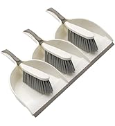 Dust Pan, Dustpan and Brush Set, Small Dust Pan and Brush Set, Hand Broom and Dustpan for Home, H...