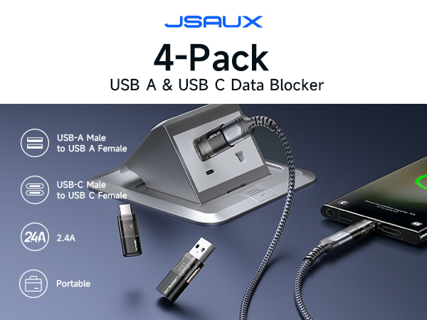 USB Data Blocker &amp; USB C Data Blocker