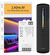 BTF-LIGHTING RC09RFB &amp; C03RF RF 2.4GHz Wireless Tuya Controller Kit Color Adjustment,Dim Brightne...