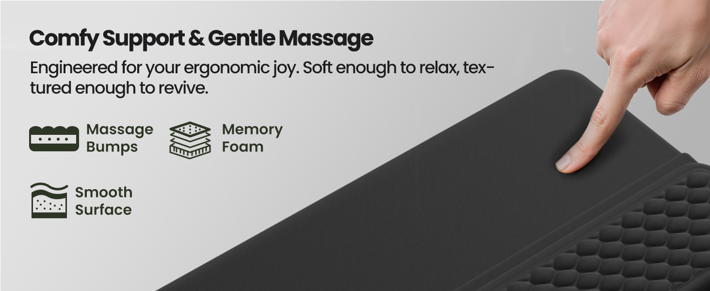 Soft Wrist Rest for Keyboard