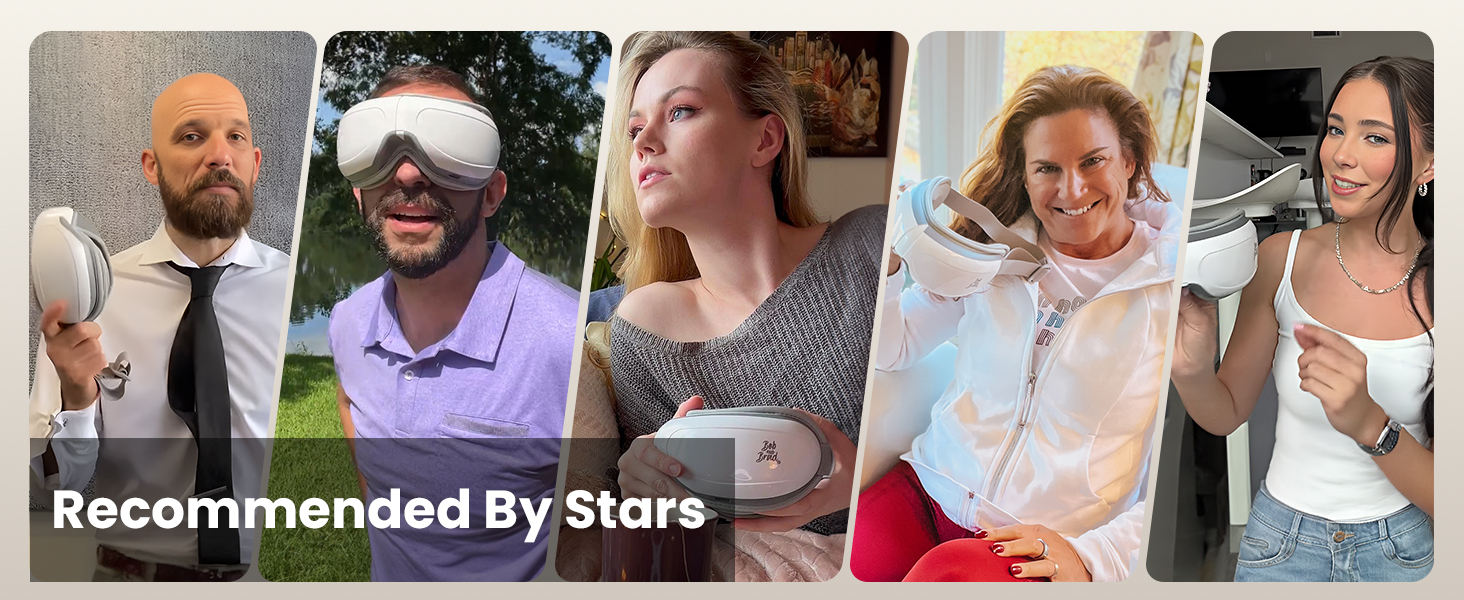 eye massager with heat and cooling eye mask for dry eye headaches migraine relief christmas gifts