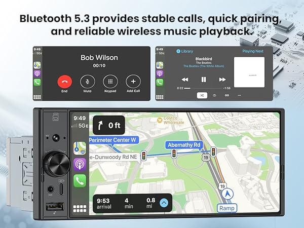 bluetooth car stereo