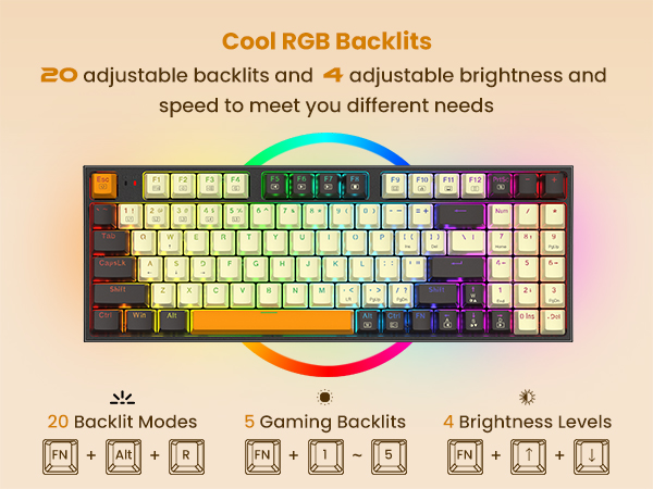 cool RGB BACKLITS
