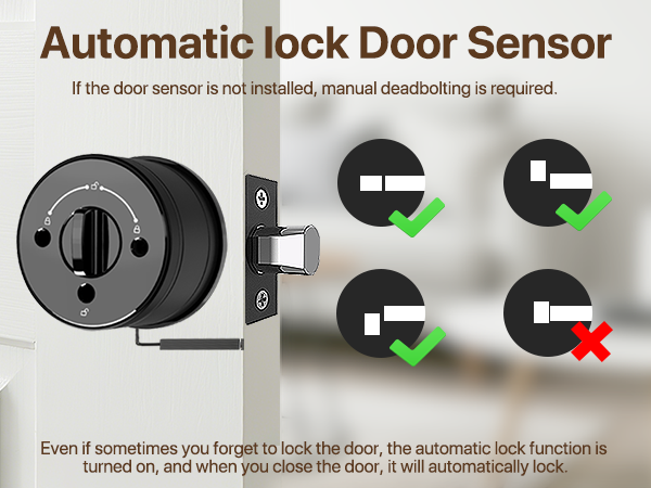 Automatic lock Door Sensor