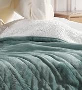 Binvesh Heated Throw Electric Throw 50"x60" Fluffy Flannel &amp; Sherpa with 5 Heating Levels &amp; 4H Au...