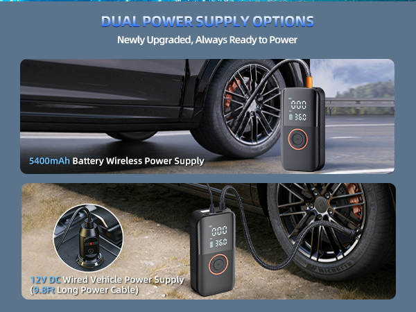 portable inflator pump