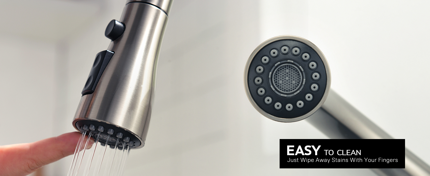 Kitchen Sink Faucets with Pull Down Sprayer 1