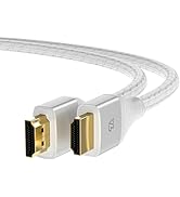 Teleadapt 4K HDMI Cable, 18Gbps High Speed Hdmi Cable, 4K@60Hz HDR Aluminum Shell Braided HDMI Co...