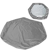 Sandbox Cover, Sandbox Cover with Drawstring, Hexagonal Courtyard Waterproof Children Toy Sand Pi...