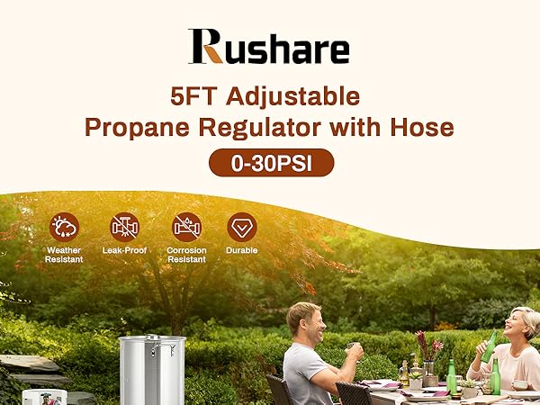 adjustable propane regulator