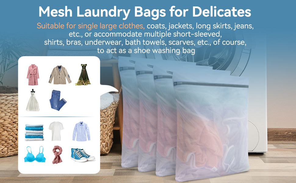 Mesh Laundry Bags for Delicates