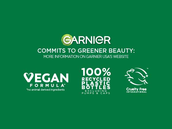 garnier commits to greener beauty