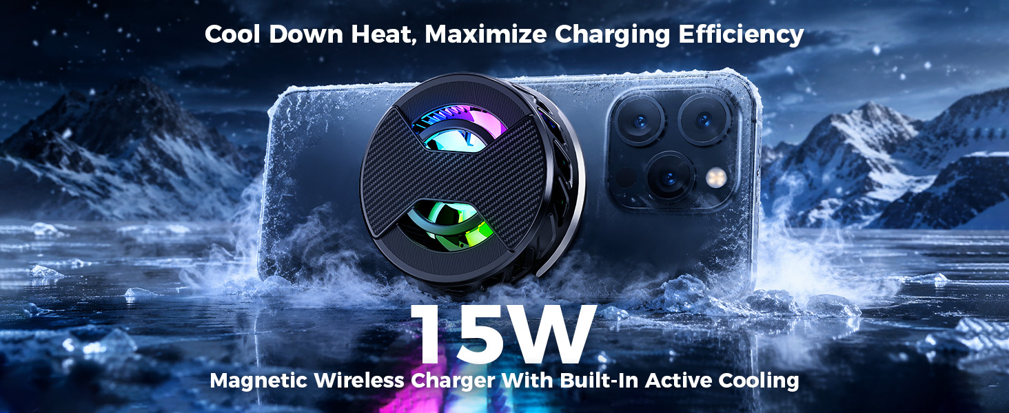 15W Magnetic Wireless Charger