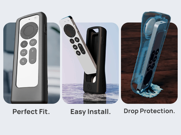 GripStand case offers perfect fit, easy install, and drop protection for Siri Remote