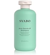SYABO Anti Dandruff Shampoo for Flaky, Dry, Itchy Scalp, Remove Dandruff and Itching, Soft and Fl...