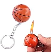 Torch Lighter, Creative Basketball Design Butane Lighter, Windproof Butane Gas Lighter, Cool Adju...