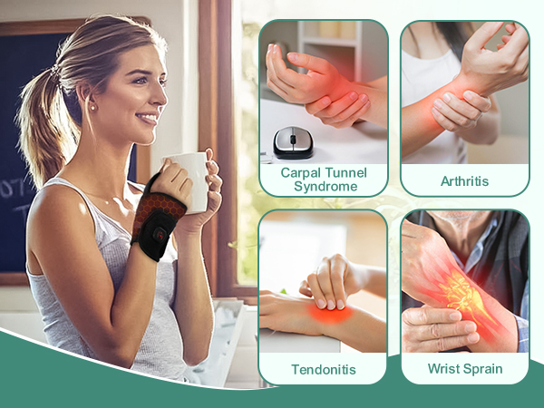 wrist heating pad