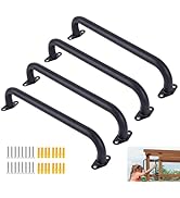 BiJun17 inch Metal Playground Handles,Monkey Bars Indoor Heavy Duty Safety Ceiling Grab Bars for ...
