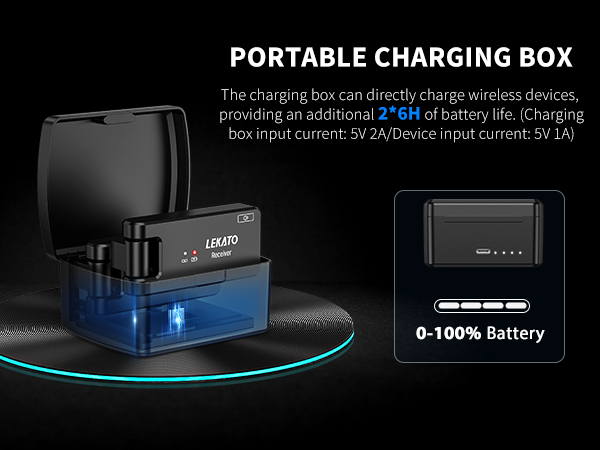 with charging box