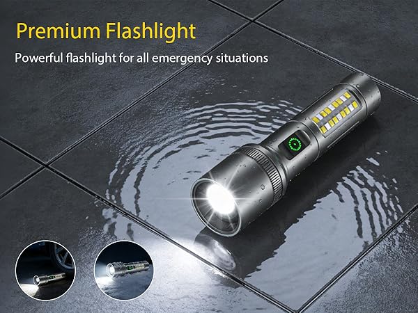 rechargeable LED flashlight