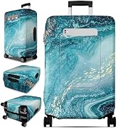 Slohif Luggage Cover for Suitcase Tsa Approved Protector - Carry on Luggage SleeveLarge Suit Case...