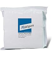 Cleanroom Wipes Nonwoven Wipes Cellulose/Polyester Blend (Grade A, 68 Gram) 9" x 9" (Bag of 300 P...