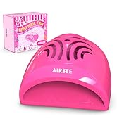 AIRSEE Kids Nail Dryer, Portable Nail Dryer, Mini Nail Fan for Regular Nail Polish - Birthday, Ch...