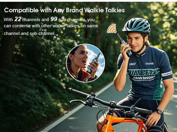 Walkie Talkies Long Range for Adults Rechargeable