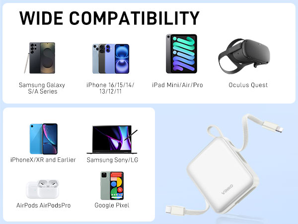 portable fast charger phone battery charger portable external battery for iphone gift for her