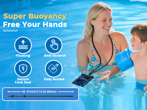 Floating Waterproof Phone Pouch